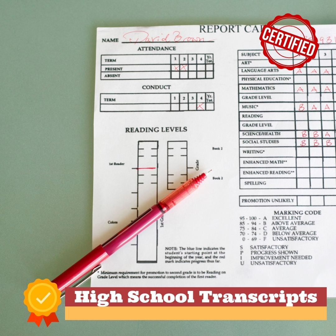 High School Transcripts